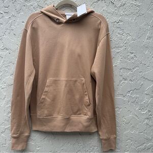 HELMUT LANG Sweatshirt Hoodie Mens Size Medium Tan